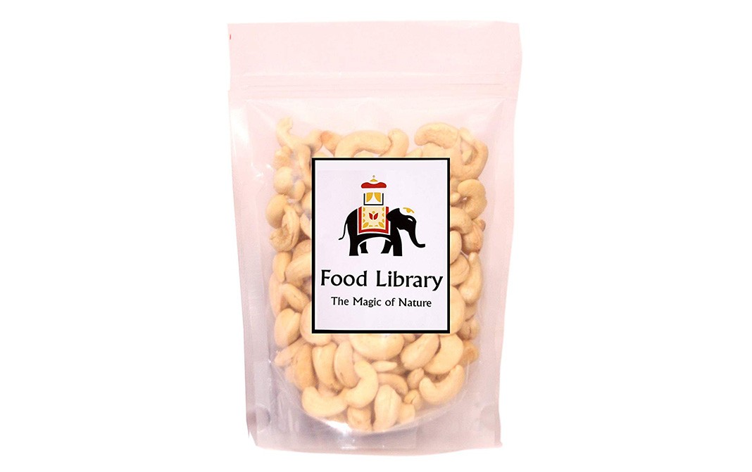 Food Library Cashew Nuts (Kaju)    Pack  200 grams